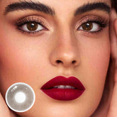 Lentes de contacto color café Queen